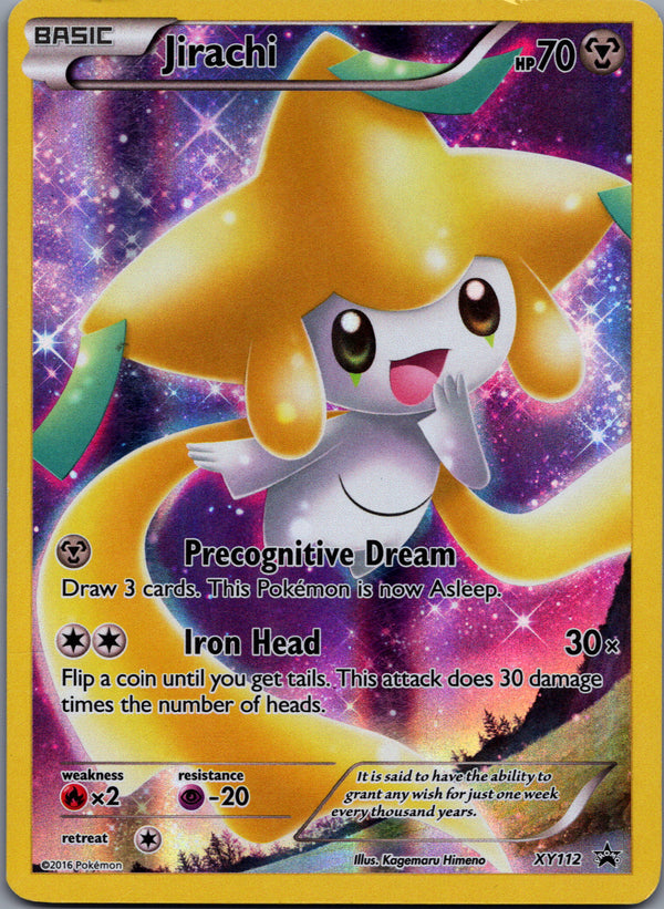 XY112 Jirachi XY Black Star Promos Promo MP