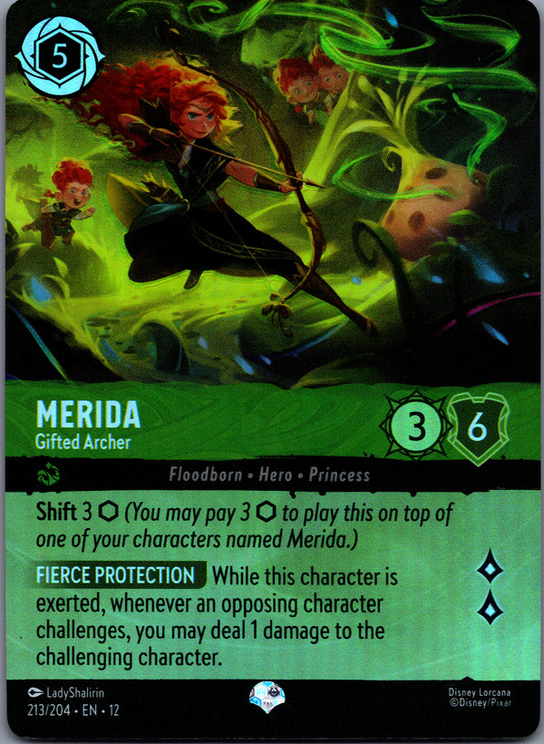 213 Merida - Gifted Archer Wilds Unknown Epic NM