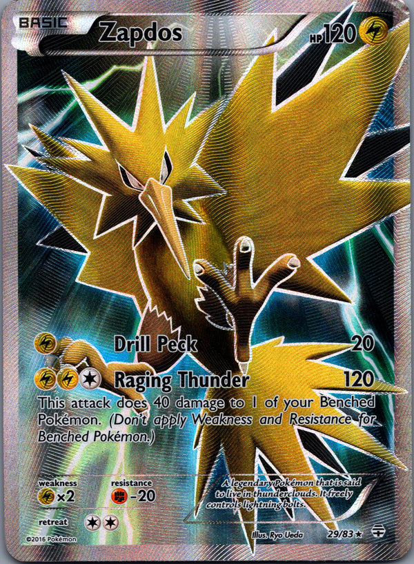 029 Zapdos Generations Rare Holo MP