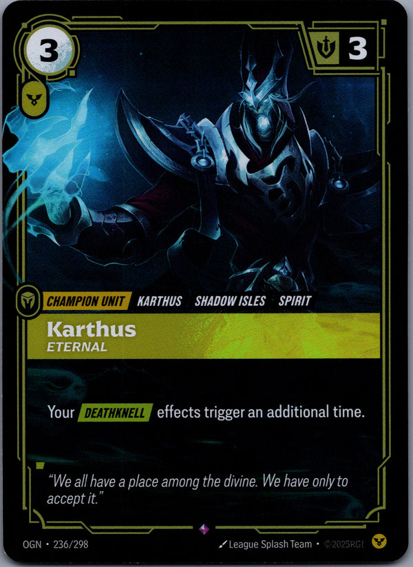 236 Karthus - Eternal [Foil] Origins Rare NM