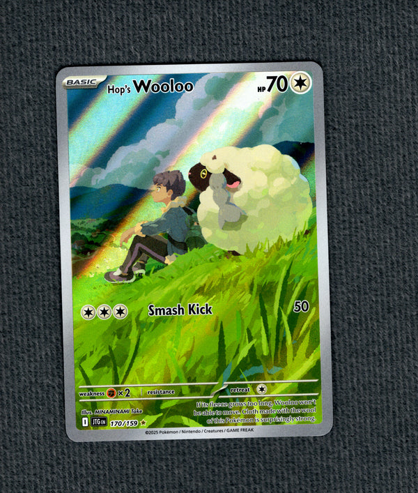 170 Hop's Wooloo Journey Together Illustration Rare NM