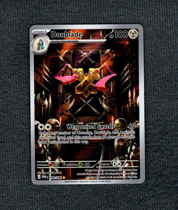 098 Doublade Perfect Order Illustration Rare NM