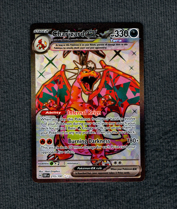 215 Charizard ex Obsidian Flames Ultra Rare NM