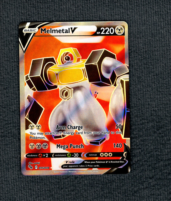 075 Melmetal V Pokemon GO Rare Ultra NM