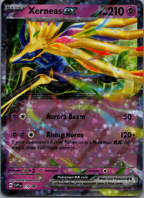 179 Xerneas ex SV Black Star Promos Promo NM