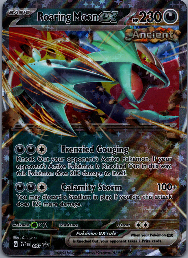 067 Roaring Moon ex SV Black Star Promos Promo NM