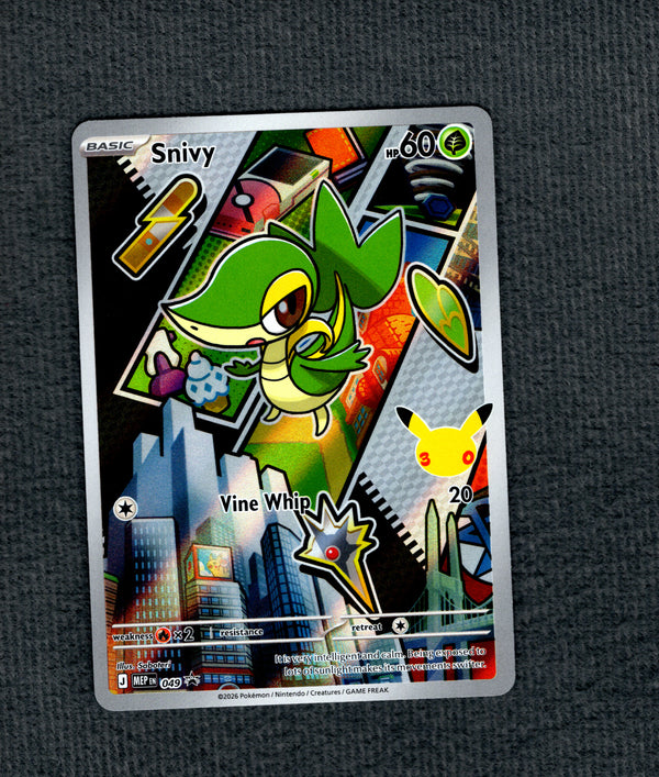049 Snivy ME Black Star Promos Promo NM
