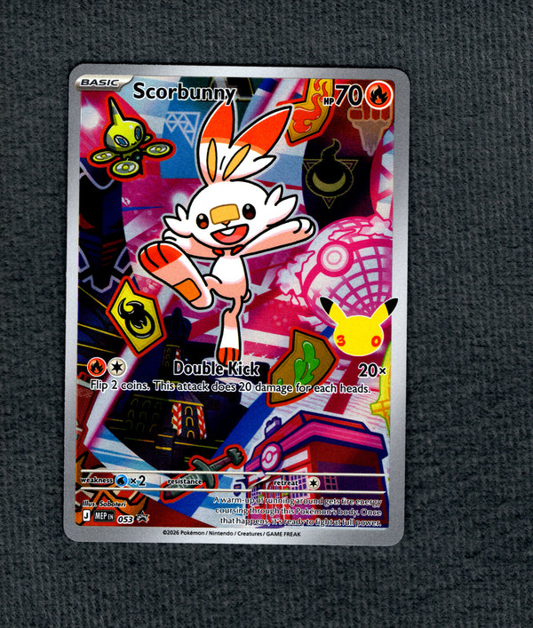 053 Scorbunny ME Black Star Promos Promo NM