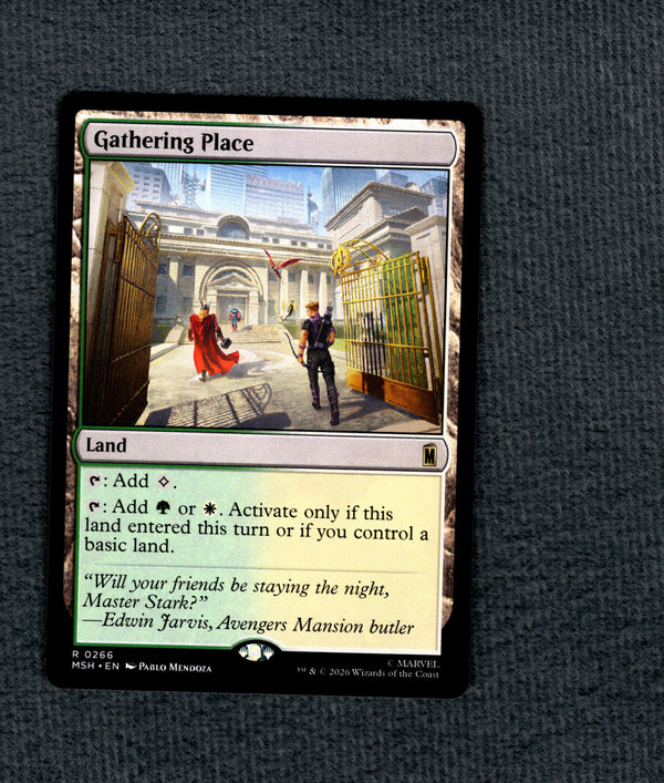 266 Gathering Place Marvel Super Heroes Rare Normal NM