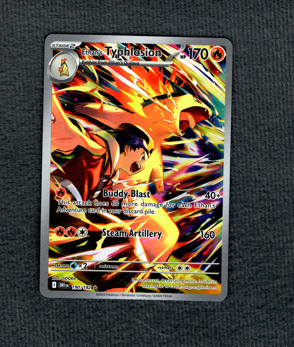 190 Ethan's Typhlosion Destined Rivals Illustration Rare NM