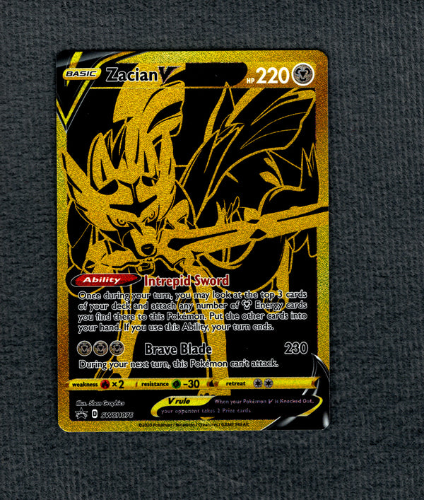 SWSH076 Zacian V SWSH Black Star Promos Promo NM