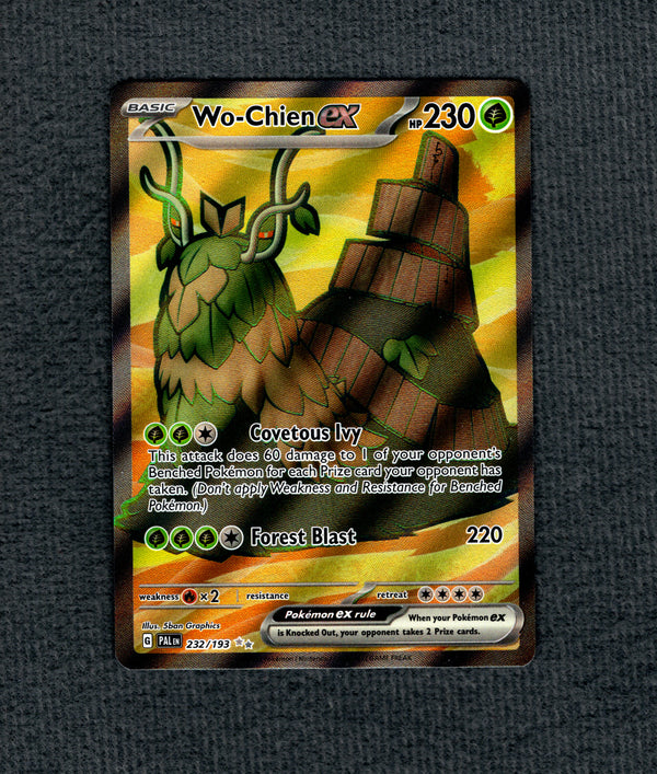 232 Wo-Chien ex Paldea Evolved Ultra Rare NM