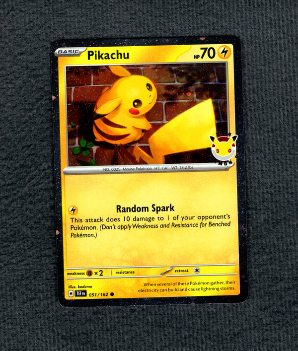051 Pikachu [2026 Pokemon Day] Temporal Forces Common NM