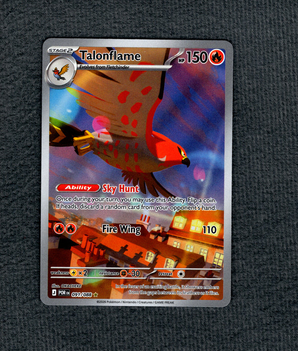 091 Talonflame Perfect Order Illustration Rare NM