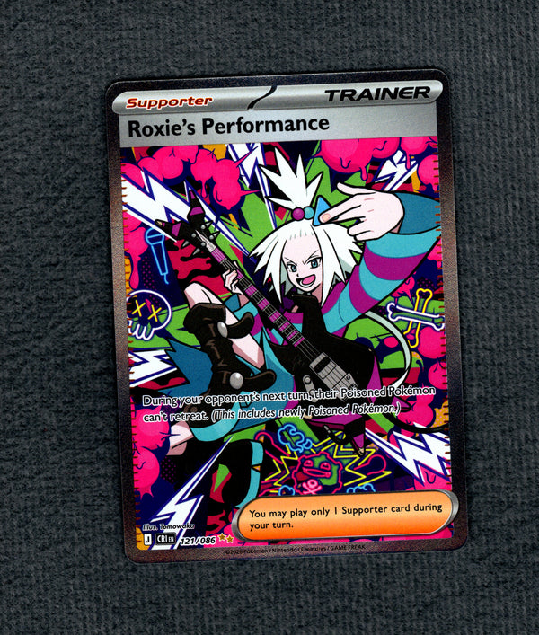 121 Roxie's Performance Chaos Rising Special Illustration Rare NM