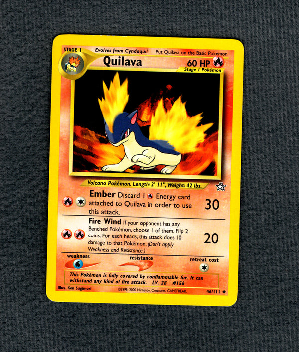 046 Quilava Neo Genesis Uncommon MP