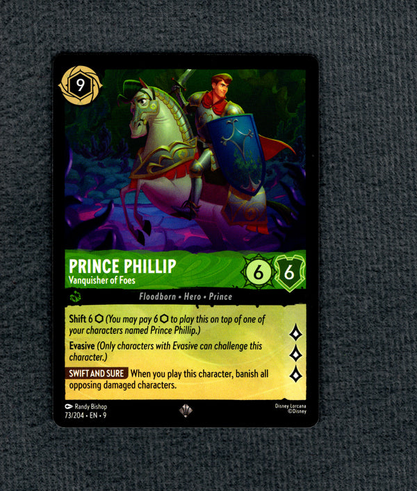 073 Prince Phillip - Vanquisher of Foes Fabled Super Rare NM