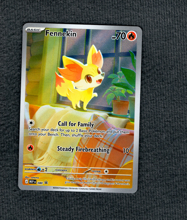 080 Fennekin ME Black Star Promos Promo NM