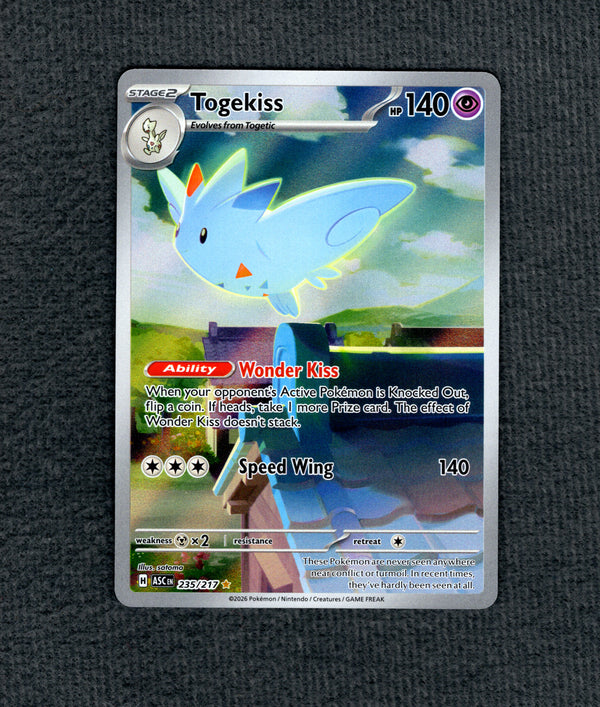 235 Togekiss Ascended Heroes Illustration Rare NM