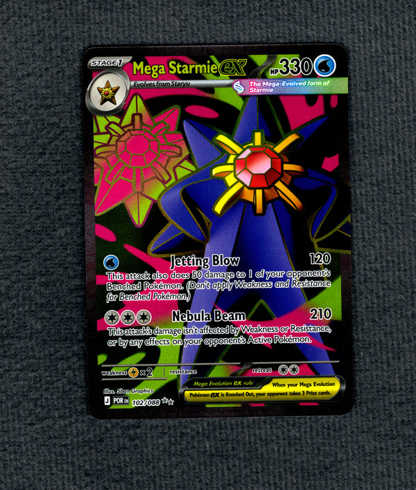 102 Mega Starmie ex Perfect Order Ultra Rare NM