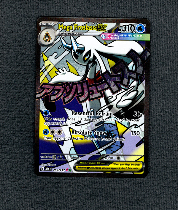265 Mega Froslass ex Ascended Heroes Mega Attack Rare NM