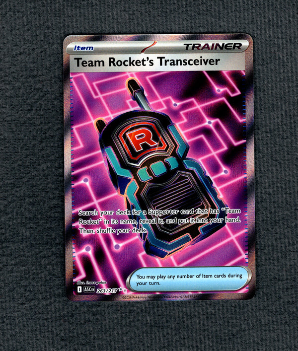 263 Team Rocket's Transceiver Ascended Heroes Ultra Rare NM