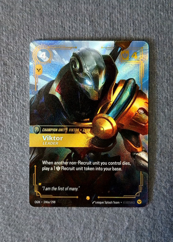 246a Viktor - Leader [Alternate Art] Origins Showcase NM
