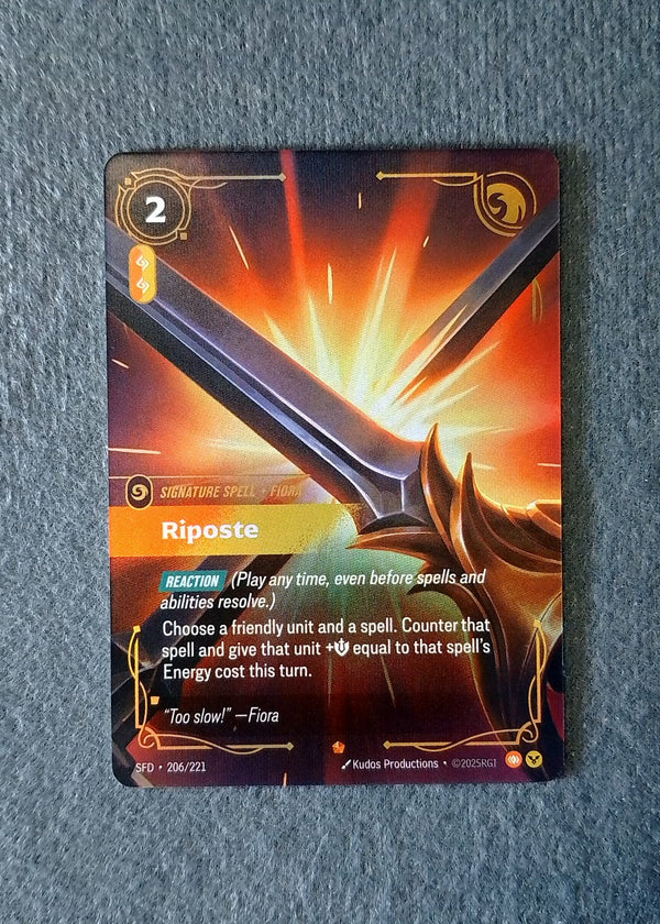 206 Riposte Spiritforged Epic NM