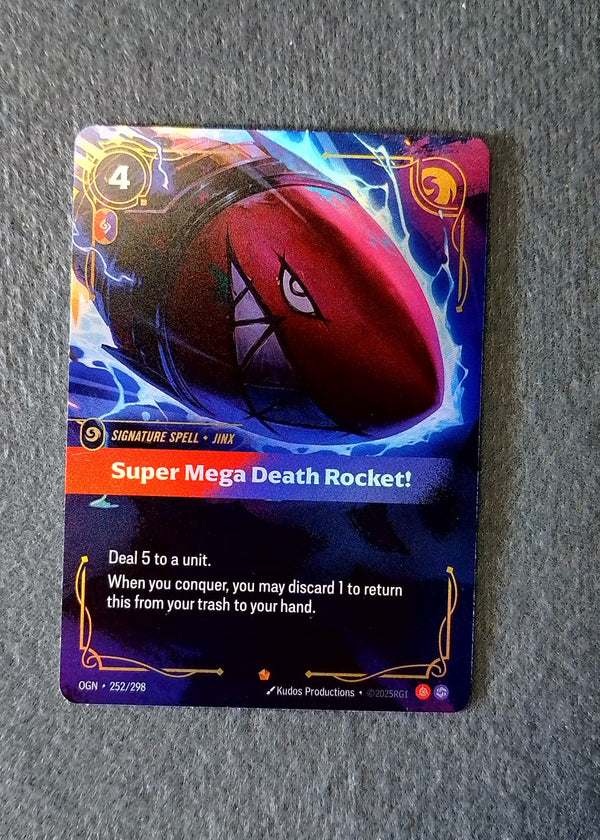 252 Super Mega Death Rocket! Origins Epic NM
