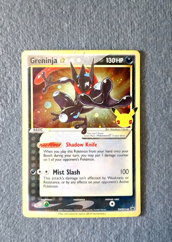 SWSH144 Greninja SWSH Black Star Promos Promo DMG