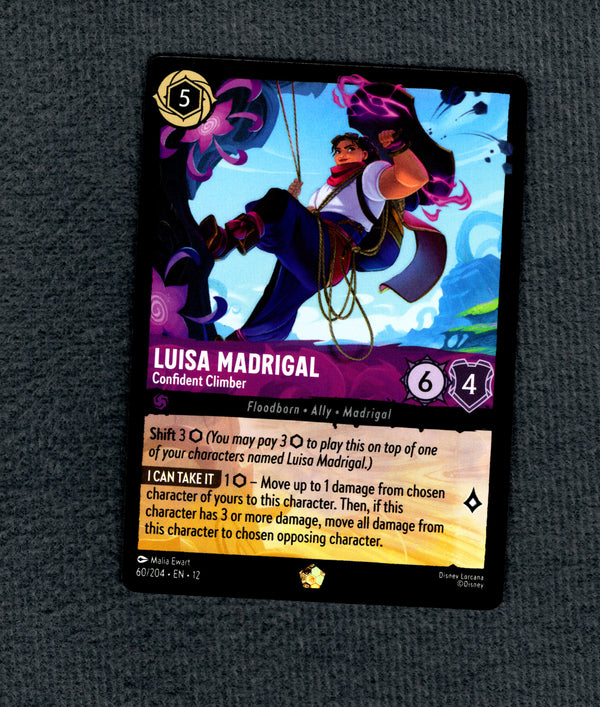 060 Luisa Madrigal - Confident Climber Wilds Unknown Legendary NM