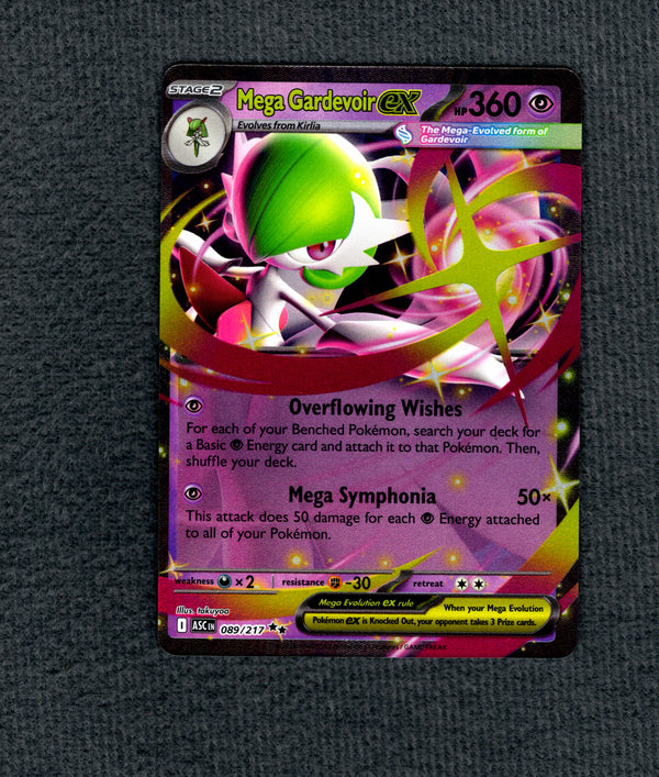 089 Mega Gardevoir ex Ascended Heroes Double Rare NM