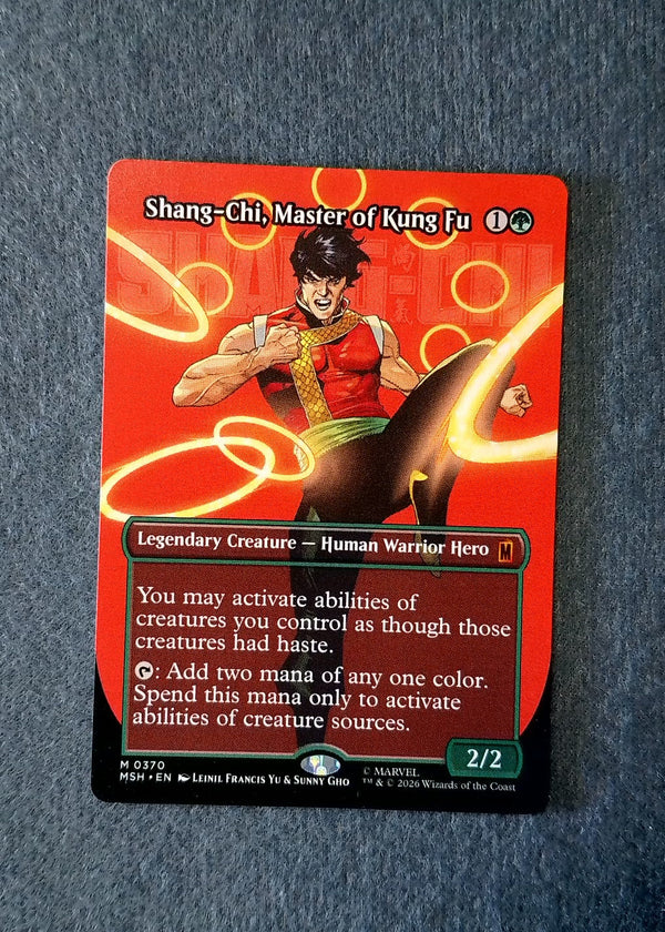 370 Shang-Chi, Master of Kung Fu Marvel Super Heroes Mythic Normal NM