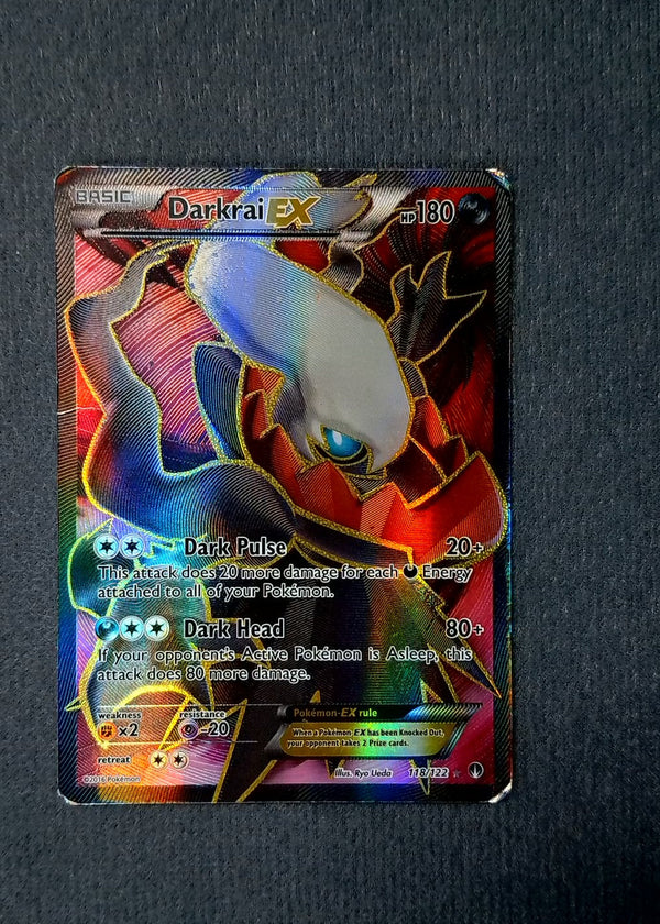 118 Darkrai-EX BREAKpoint Rare Ultra DMG