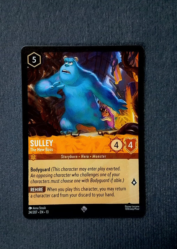 024 Sulley - The New Boss Attack of the Vine! Super Rare NM