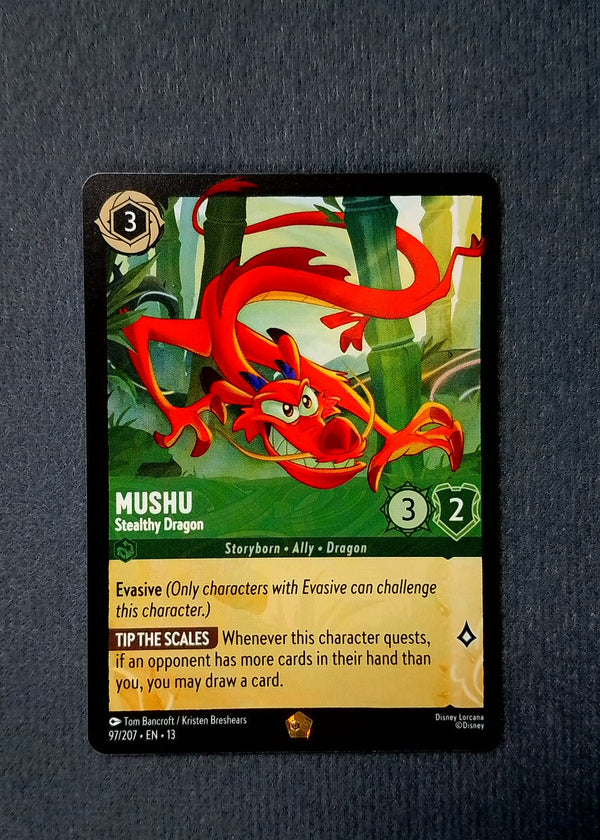 097 Mushu - Stealthy Dragon Attack of the Vine! Legendary NM