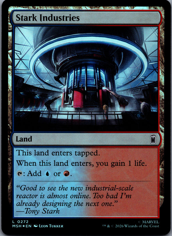 272 Stark Industries [Foil] Marvel Super Heroes Common Foil NM