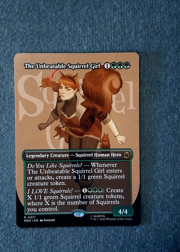 371 The Unbeatable Squirrel Girl Marvel Super Heroes Rare Normal NM