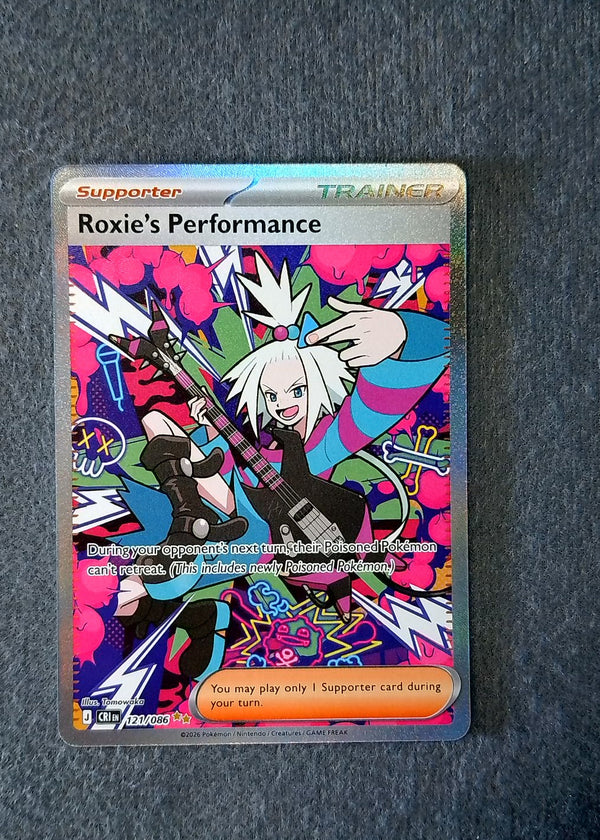 121 Roxie's Performance Chaos Rising Special Illustration Rare NM