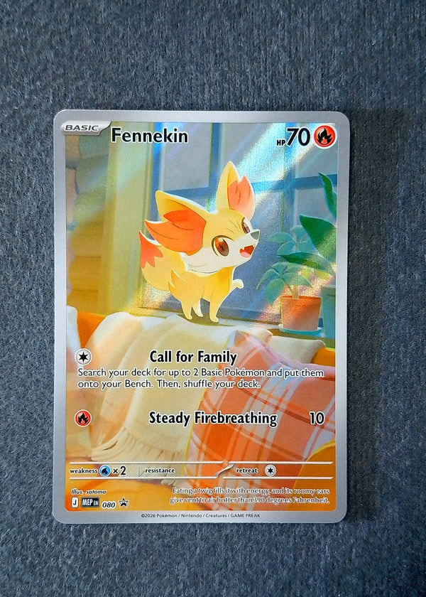 080 Fennekin ME Black Star Promos Promo NM