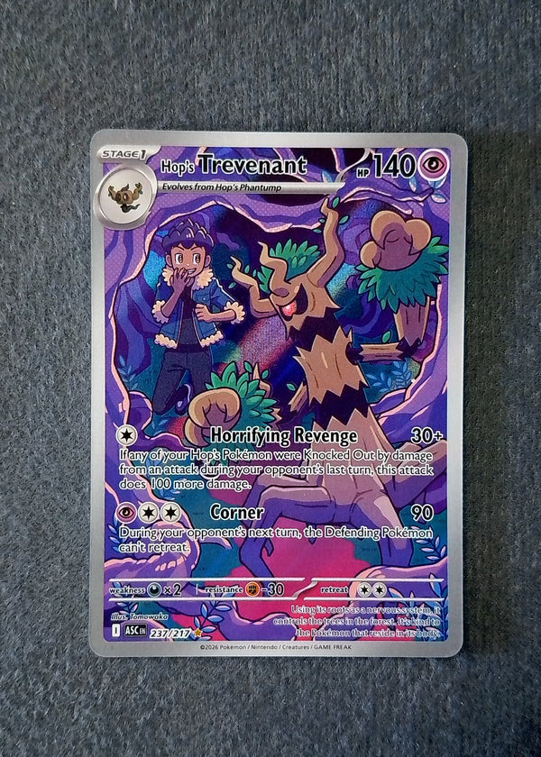 237 Hop's Trevenant Ascended Heroes Illustration Rare NM