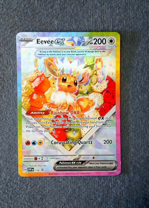 174 Eevee ex SV Black Star Promos Promo NM