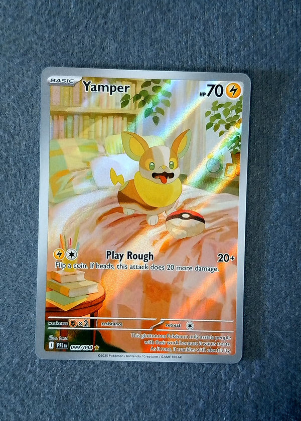 099 Yamper Phantasmal Flames Illustration Rare NM