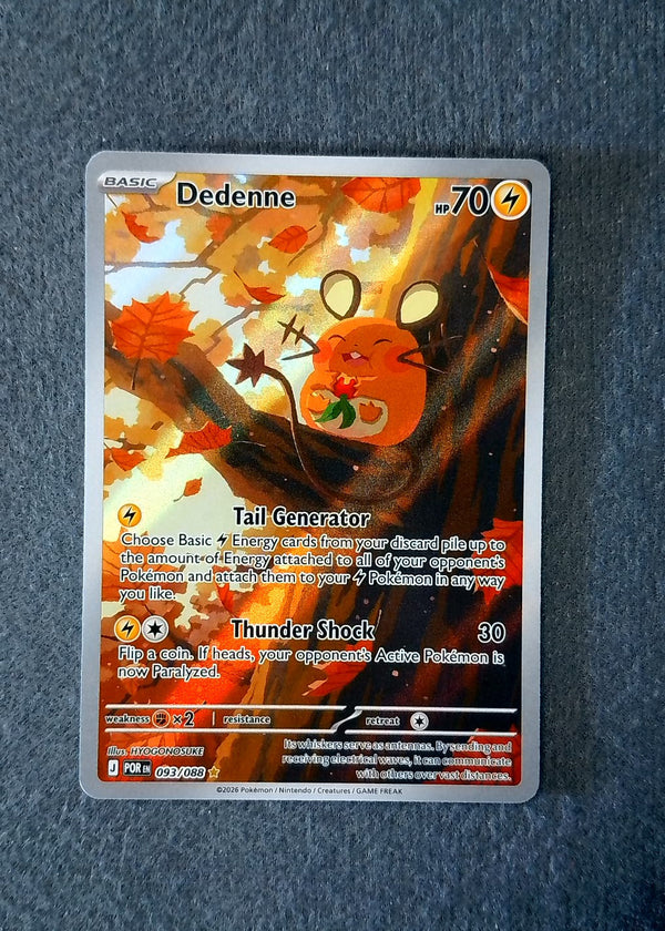 093 Dedenne Perfect Order Illustration Rare NM