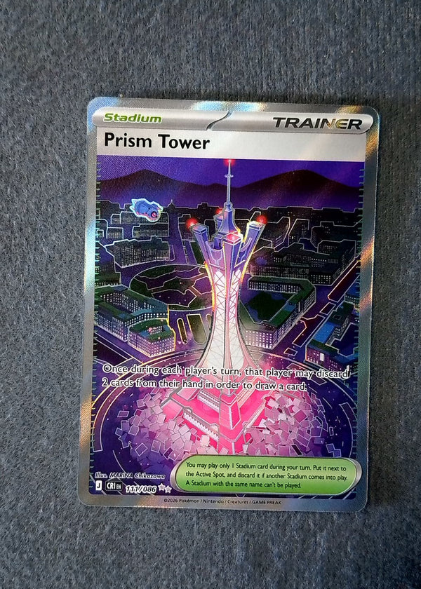 111 Prism Tower Chaos Rising Ultra Rare NM
