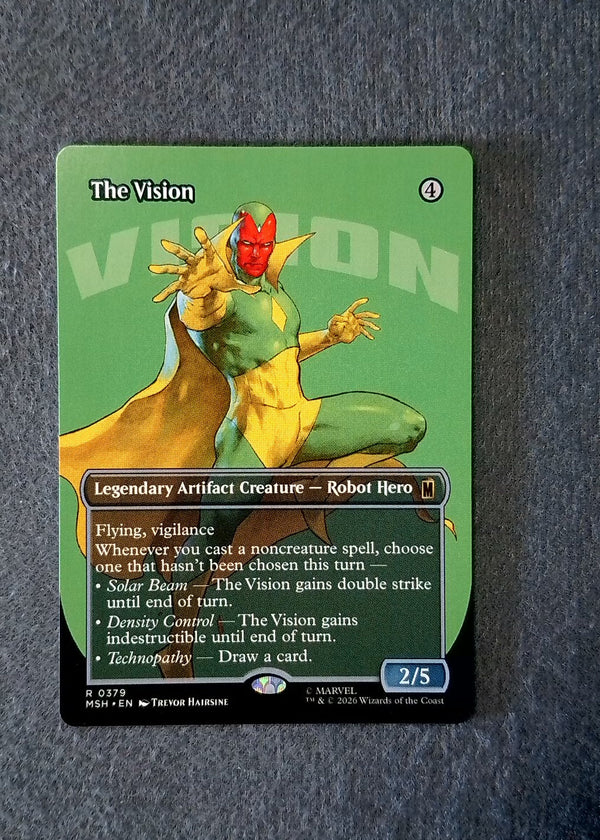 379 The Vision Marvel Super Heroes Rare Normal NM