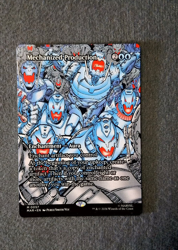 057 Mechanized Production Marvel Universe Mythic Normal NM