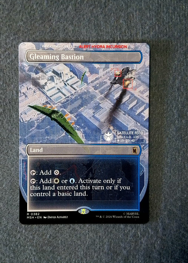 382 Gleaming Bastion Marvel Super Heroes Rare Normal NM
