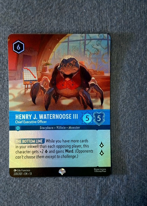 220 Henry J. Waternoose III - Chief Executive Officer Attack of the Vine! Epic NM