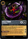176 Violet Parr - Super Resilient Attack of the Vine! Super Rare NM